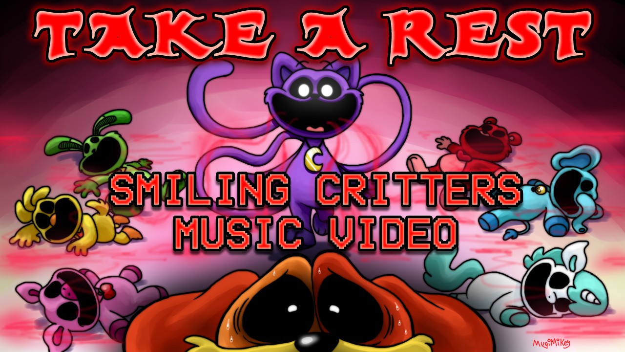 TAKE A REST by RecD - Catnap & Smiling Critters Fan Song WITH LYRICS (Poppy Playtime Chapter 3)