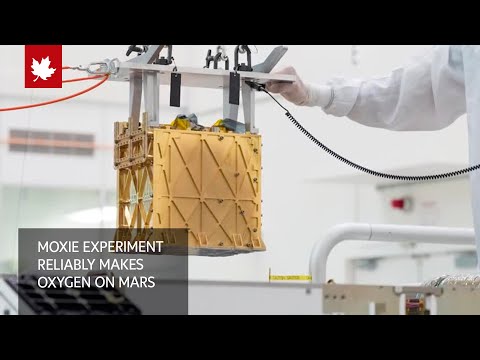 MOXIE experiment reliably makes oxygen on Mars