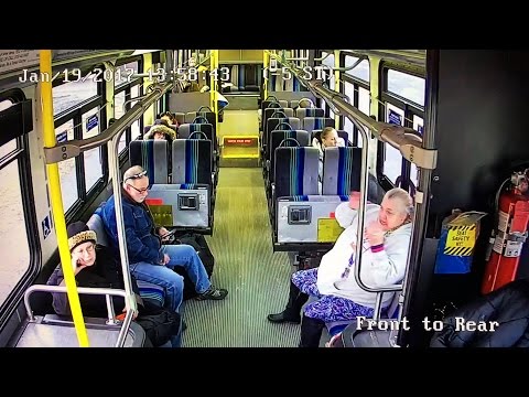 Amazingly, No One Got Hurt In This Insane Truck-Bus Crash