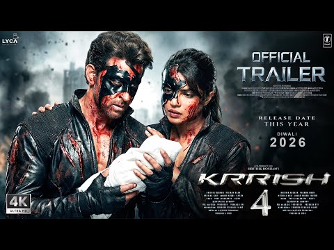 KRRISH 4: Offizieller Trailer | Hrithik Roshan | Priyanka Chopra | Jaadu kehrt zurück | Im Kino 2026