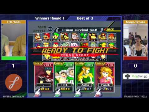 Event Match 10: TRK/Slug (Peach/Peach) vs Stango/Brooke (Sheik/Icies) - Winners Round 1