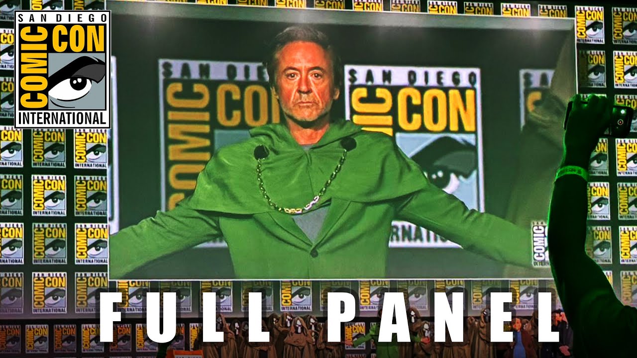 MARVEL STUDIOS SDCC HALL H FULL PANEL - Robert Downey Jr is Dr Doom! Avengers Doomsday + Secret Wars