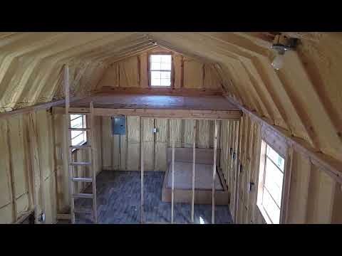 REPO 12x40 Side Lofted Barn with Electric & Insulation!!! NO CREDIT CHECK