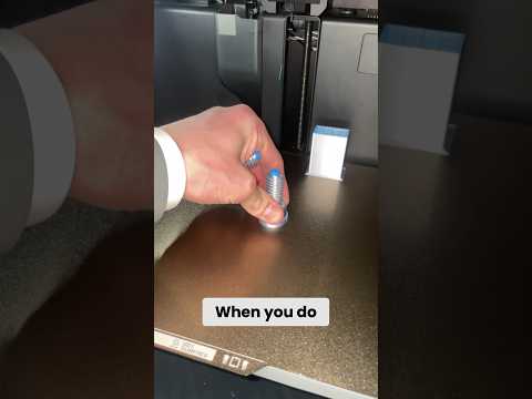 Best 3D Print Bed Adhesion Tip #3dprinting #3dprint #3dprinter #bambup1s #3dprinted #printpulse3d