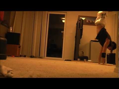 100 inch jump to handstand