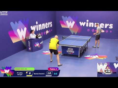 WINners CUP table 2  11.12  Priadko Sergei - Batiuk Dmitrii  17:00