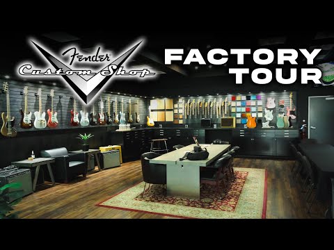 An inside look at the legendary Fender Custom Shop factory with Eddie's Guitars