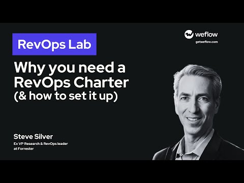 #49 Why you need a RevOps Charter - with Steve Silver ... - YouTube
