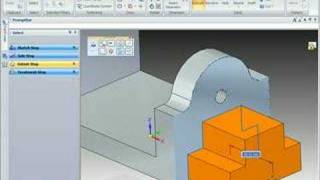 CAD with Synchronous Technology, Creating a Synchronous m