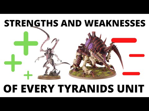 Strengths and Weaknesses for EVERY Codex Tyranids Unit - Tyranid Tactics!