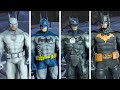 Batman Arkham Origins ALL Batman Suits