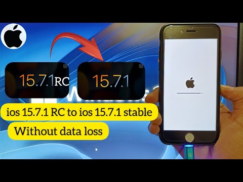 iOS 15.7.1 rc to ios 15.7.1 stable without data loss