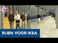 Lange rijen bij heropening IKEA Delft: 'We kunnen echt niet langer wachten' - OMROEP WEST