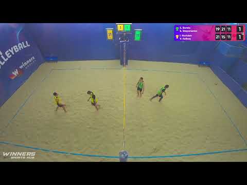 08:45 S. Borets / S. Stepanenko - I. Horiaiev / V. Kelbas 30.11.2022 | Winners Beach Volleyball