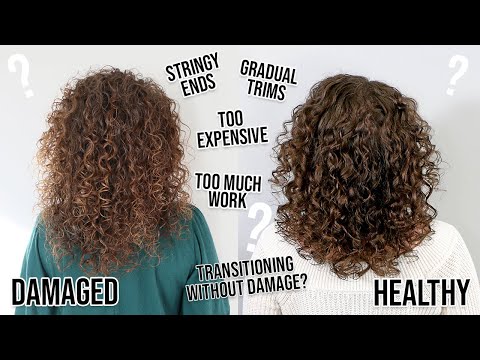 Transitioning to Curly Hair Q&A + Washday Routine |...