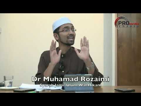 18-01-2016 Dr Rozaimi Ramle: Jamiul Ulum Wal Hikam (Siri 5)
