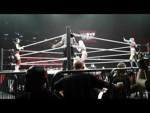 WWE Live Singapore 27June2019 The IIconics vs The Kabuki Warriors