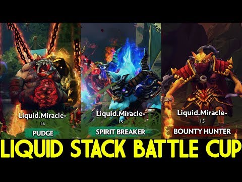 Miracle- Tryhard Battle Cup ft Liquid Stack Next Level Plays 7.21 Dota 2