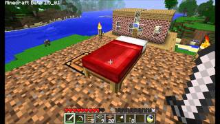 preview picture of video 'Minecraft travel bed'
