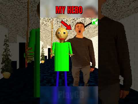 SURROUNDED BY BALDI, BUT PRINCIPAL SAVED ME #baldisbasicsplus #funnymoment #baldisbasics
