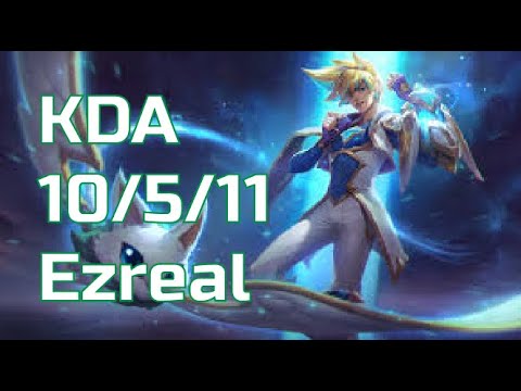 LOL Ezreal VS Xayah -  Bot  Lane  NA Challenger V10.15