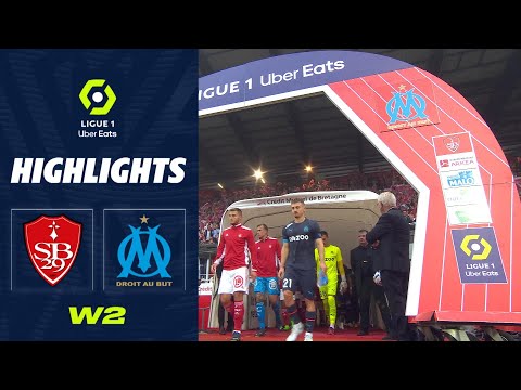 STADE BRESTOIS 29 - OLYMPIQUE DE MARSEILLE (1 - 1) - Highlights - (SB29 - OM) / 2022-2023