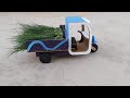 How To Make A Cargo Auto Rickshaw Make Rickshaw With Cardboard At Home