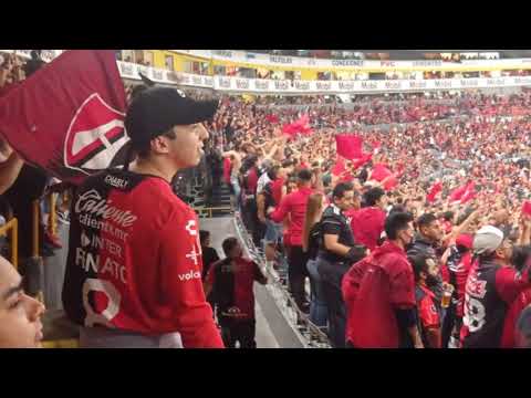 tremenda hinchada rojinegra (barra 51) atlas vs pumas