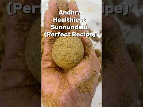 తెలుగు వాళ్ళ సున్నుండలు బెల్లం తో | Healthy Sunnundalu with Jaggery | perfect ratio&tips
