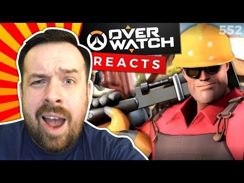 Reaction: Torbjörn vs. The Engineer - Video Game Rap Battle + Torbjorn's Troubles