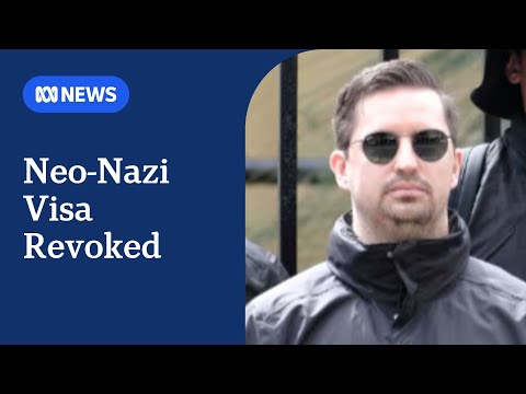 South African man who attended neo-Nazi rally has visa cancelled | ABC NEWS