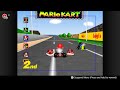 Nintendo Switch 2 N64 Online Mario Kart 64 Mushroom Cup 150cc With Mario