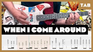 Green Day - When I Come Around - Guitar Tab | Lesson | Cover | Tutorial
