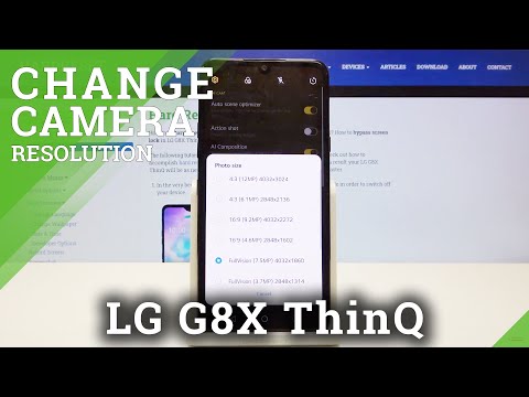 How to Change Aspect Ratio in LG G8X ThinQ – Camera Settings