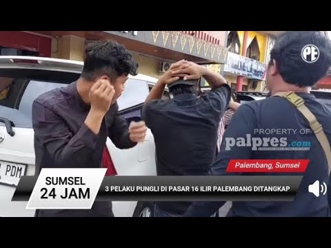 3 Pelaku Pungli Di Pasar 16 Ilir Palembang Ditangkap