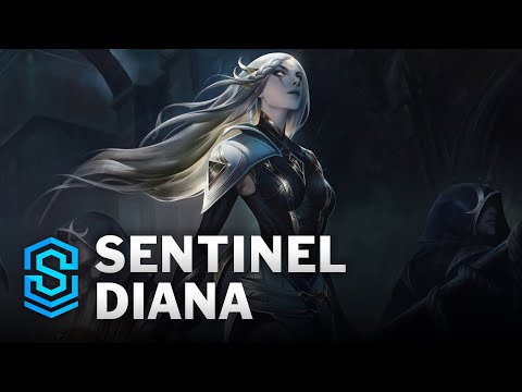 Sentinel Diana Skin Spotlight - League of Legends