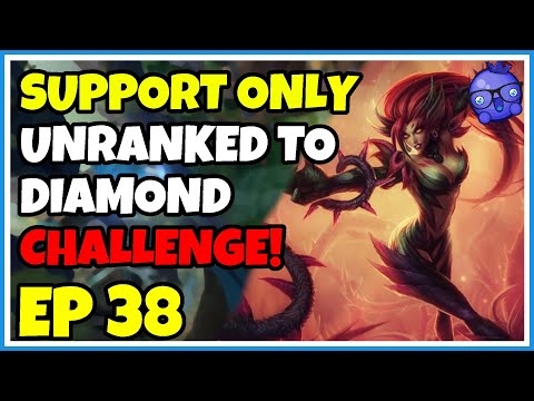 Support Unranked to Diamond Challenge - Episode 38 - Zyra