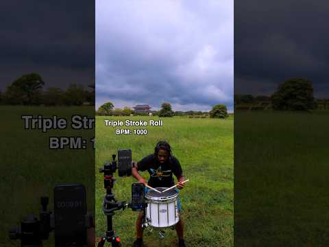 1000 BPM Triple Stroke Roll
