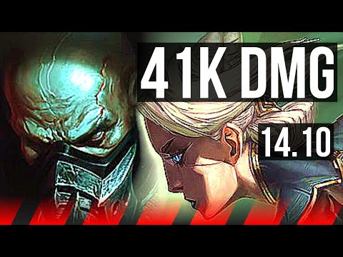 URGOT vs CAMILLE (TOP) | 8 solo kills, 41k DMG, Legendary, 1200+ games | KR Grandmaster | 14.10