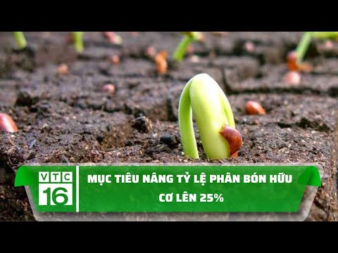 , title : 'MỤC TIÊU NÂNG TỶ LỆ PHÂN BÓN HỮU CƠ LÊN 25% | VTC16'