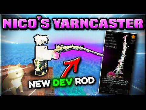 This NEW DEV ROD is SO BROKEN.. (Nico's Yarncaster) | Fisch