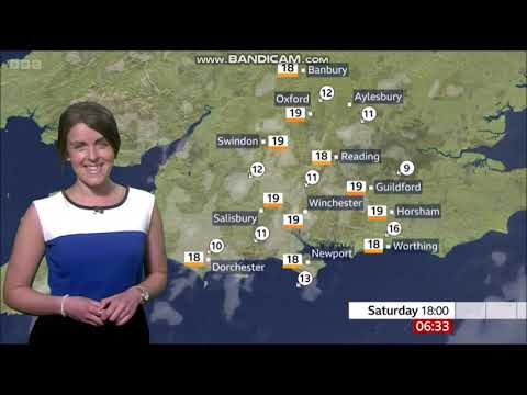(HD) Alex Osbourne BBC ONE South Today weather May 19th 2023 - 60 fps