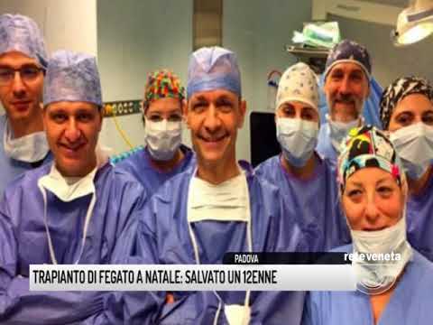TG PADOVA (27/12/2017) - LIVER TRANSPLANT AT CHRISTMAS: 12-YEAR-OLD SAVED