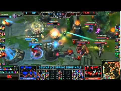 Impulse Xiaoweixiao TF VS TSM Bjergsen Leblanc Game 3 Highlights   2015 NA LCS Spring Semifinal