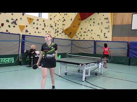 Oshonaike, Olufunke vs.  Yevtodii, Iolanta (1.Satz)| 22/23 – 3. BL Damen Nord |  MVI 2227