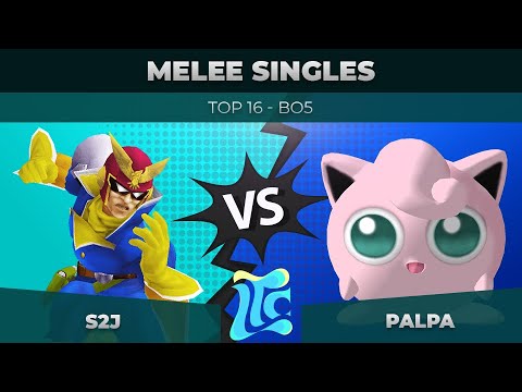 S2J vs Palpa - Melee Singles: Top 16 - Low Tide City | Falcon vs Jigglypuff