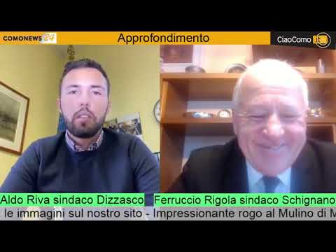 Emergenza sanitaria e i sindaci del territorio: Aldo Riva (Dizzasco) e Ferruccio Rigola (Schignano)