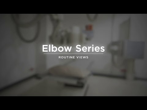 Elbow Series - AP, Medial & Lateral Oblique and Lateral views - Radiography Positioning