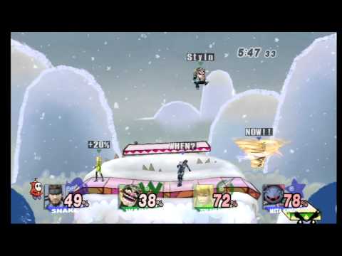 BBC Brawl: Mink (ZSS) & GDX (Wario) vs. Seibrik (Meta Knight) & MVD (Snake)