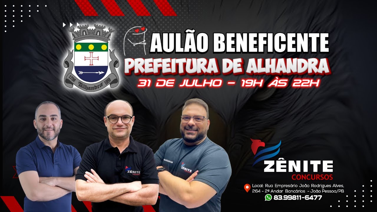 AULÃO BENEFICENTE - PREF. DE ALHANDRA